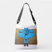 SlipperyJoe's cartoon voor homospieren beer door h Crossbody Tas (Voorkant)
