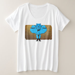 SlipperyJoe's cartoon voor homospieren beer door h Grote Maat T-shirt