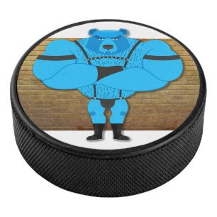 SlipperyJoe's cartoon voor homospieren beer door h Hockey Puck