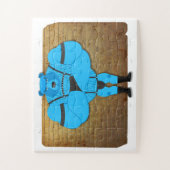 SlipperyJoe's cartoon voor homospieren beer door h Legpuzzel (Verticaal)