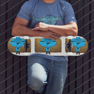 SlipperyJoe's cartoon voor homospieren beer door h Persoonlijk Skateboard