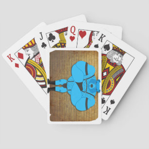 SlipperyJoe's cartoon voor homospieren beer door h Pokerkaarten