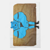 SlipperyJoe's cartoon voor homospieren beer door h Theedoek (Verticaal)