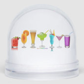 SlipperyJoe's Cheers alcohol cocktail pride neon c Sneeuwbol (Voorkant)