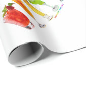 SlipperyJoe's Cheers alcohol cocktail trots neon c Cadeaupapier (Rol Hoek)