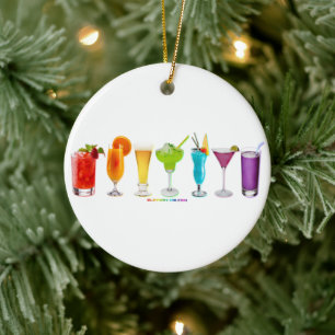 SlipperyJoe's Cheers drink alcoholcocktailpride Keramisch Ornament