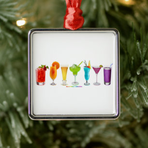 SlipperyJoe's Cheers drink alcoholcocktailpride Metalen Ornament