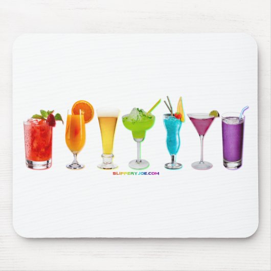 SlipperyJoe's Cheers drink alcoholcocktailpride Muismat (Voorkant)