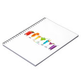 SlipperyJoe's Cheers drink alcoholcocktailpride Notitieboek (Linkerzijde)