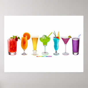 SlipperyJoe's Cheers drink alcoholcocktailpride Poster