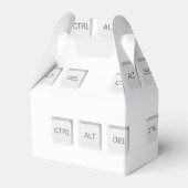 SlipperyJoe's CTRL ALT DEL computer toetsenbord kn Bedankdoosjes (Voorkant Zijde)