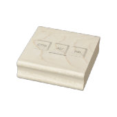 SlipperyJoe's CTRL ALT DEL computer toetsenbord kn Rubberstempel (Stempel)