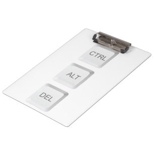 SlipperyJoe's CTRL ALT DEL-toetsenbordknop Klembord