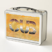 SlipperyJoe's cub beer woord sinaasappel-bruine ti (Achterkant)