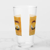 SlipperyJoe's cub beer woord sinaasappel-bruine ti Glas