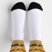 SlipperyJoe's cub beer woord sinaasappel-bruine ti Sokken (Top)