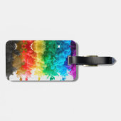 SlipperyJoe's Dancing Pride Shadows gay geschenken Bagagelabel (Achterkant horizontaal)