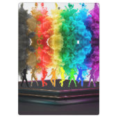 SlipperyJoe's Dancing Pride Shadows gay geschenken Klembord (Achterkant)