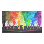 SlipperyJoe's Dancing Pride Shadows gay geschenken Kussensloop (Achterkant)