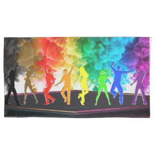 SlipperyJoe's Dancing Pride Shadows gay geschenken Kussensloop