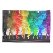 SlipperyJoe's Dancing Pride Shadows gay geschenken Kussensloop (Achterkant)