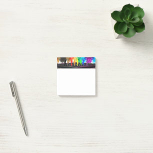 SlipperyJoe's Dancing Pride Shadows gay geschenken Post-it® Notes