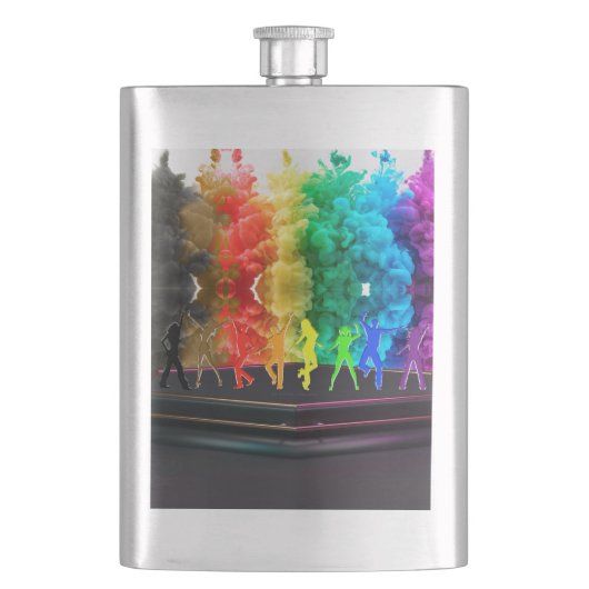 SlipperyJoe's dansende pride Shadows homo cadeauku Flacon (Voorkant)