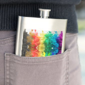 SlipperyJoe's dansende pride Shadows homo cadeauku Flacon (Voorbeeld)