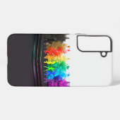SlipperyJoe's dansende pride Shadows homo cadeauku Samsung Galaxy Hoesje (Achterkant horizontaal)