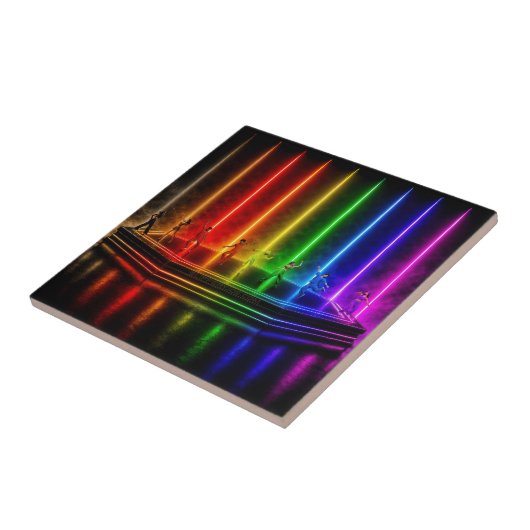 SlipperyJoe's dansoptreden ter ere van Pride Tegeltje (Zijkant)