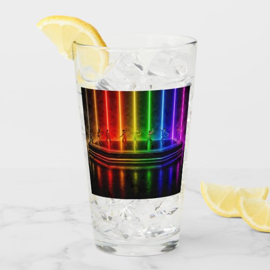 SlipperyJoe's dansvoorstelling viert Pride Glas (Voorkant ijs)