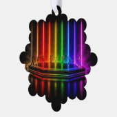 SlipperyJoe's dansvoorstelling viert Pride Ornament Kaart (Links)