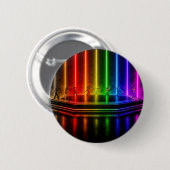 SlipperyJoe's dansvoorstelling viert Pride Ronde Button 5,7 Cm (Voorkant /achterkant)