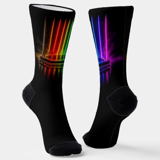 SlipperyJoe's dansvoorstelling viert Pride Sokken (Gebogen)