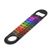 SlipperyJoe's dansvoorstelling viert Pride Speed Flessenopener (Achterkant Gekanteld)