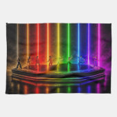 SlipperyJoe's dansvoorstelling viert Pride Theedoek (Horizontaal)