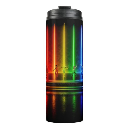 SlipperyJoe's dansvoorstelling viert Pride Thermosbeker (Voorkant)