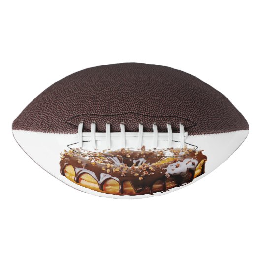 SlipperyJoe's decadent donut covered thick glossy American Football (Voorkant)