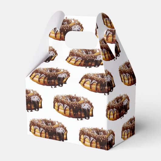 SlipperyJoe's decadent donut covered thick glossy Bedankdoosjes (Achterkant)