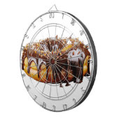 SlipperyJoe's decadent donut covered thick glossy  Dartbord (Voorkant Rechts)