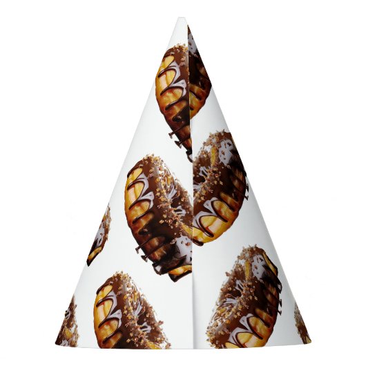 SlipperyJoe's decadent donut covered thick glossy  Feesthoedjes (Achterkant)