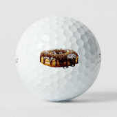 SlipperyJoe's decadent donut covered thick glossy Golfballen (Voorkant)