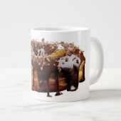 SlipperyJoe's decadent donut covered thick glossy  Grote Koffiekop (Voorkant rechts)