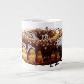 SlipperyJoe's decadent donut covered thick glossy  Grote Koffiekop (Voorkant)