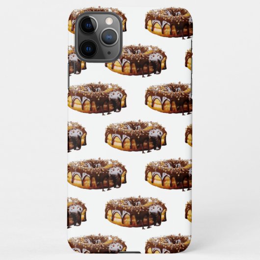 SlipperyJoe's decadent donut covered thick glossy  iPhone Hoesje (Achterkant)