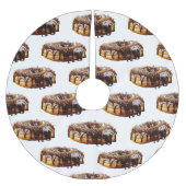 SlipperyJoe's decadent donut covered thick glossy  Kerstboom Rok (Voorkant)