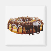 SlipperyJoe's decadent donut covered thick glossy  Magneet (Voorkant)