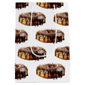 SlipperyJoe's decadent donut covered thick glossy  Medium Cadeauzakje (Achterkant)