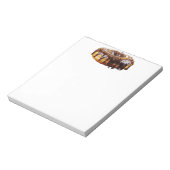 SlipperyJoe's decadent donut covered thick glossy Notitieblok (Linkerzijde)