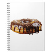 SlipperyJoe's decadent donut covered thick glossy  Notitieboek (Voorkant)